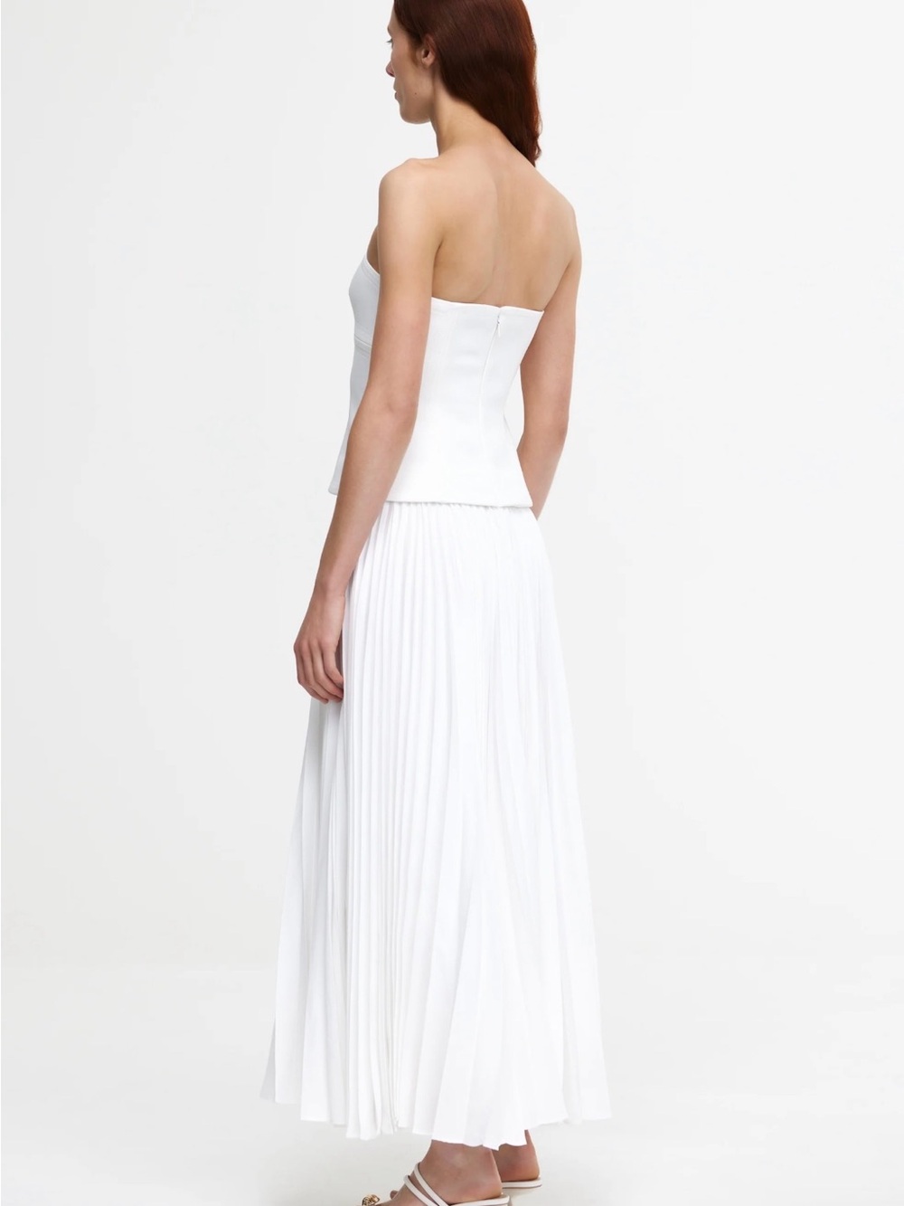 Acler White Brayswick Midi Dress NWT - Picture 2 of 4